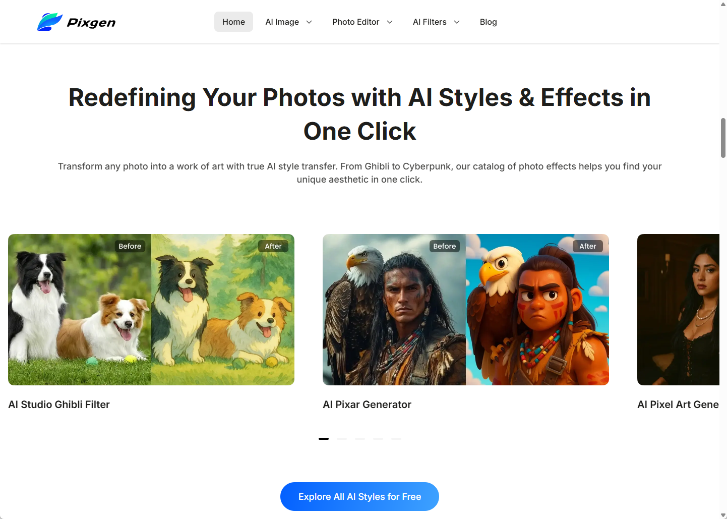 Pixgen: Create, Edit & Stylize gallery image