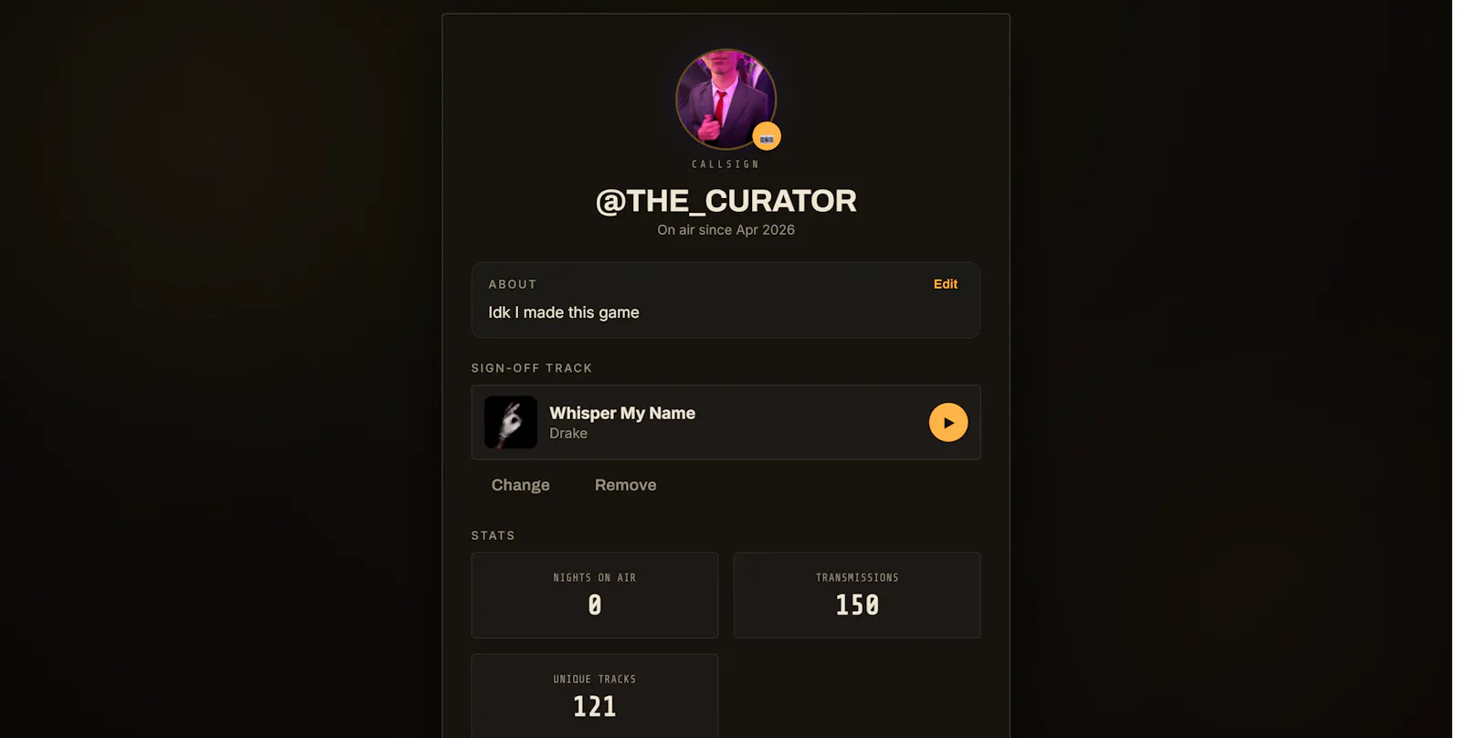 Curate screenshot 2