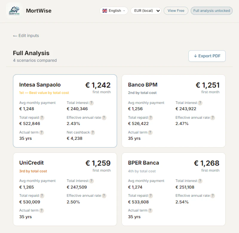 MortWise screenshot 6