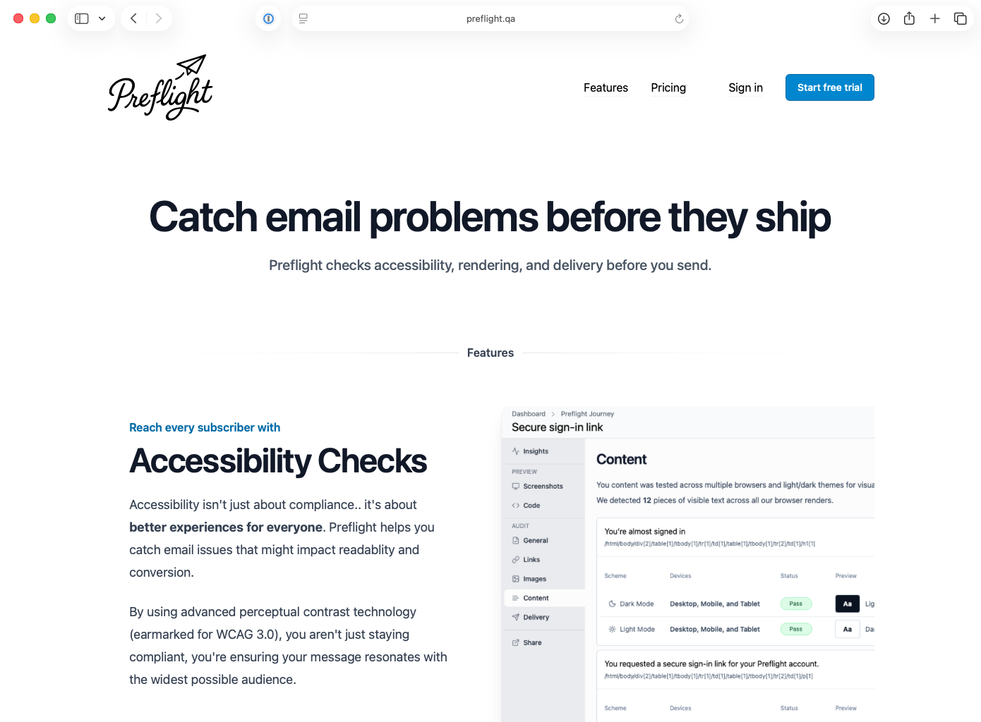 Preflight gallery image