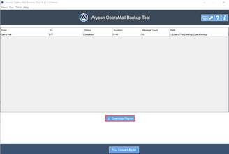 Aryson Opera Mail Backup Tool gallery image