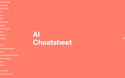 AI Cheatsheet media 3