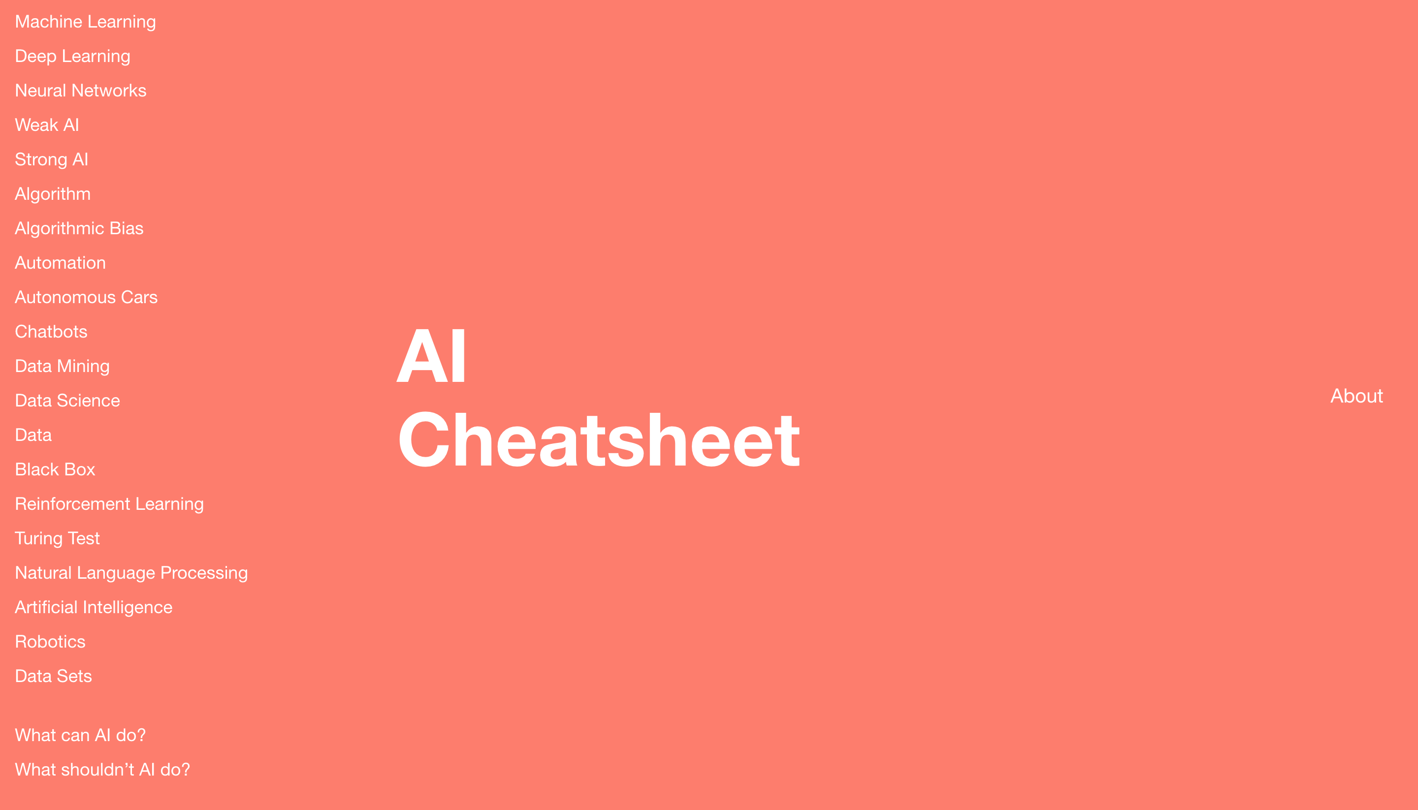 AI Cheatsheet Image