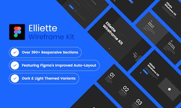 Elliette Wireframe Kit gallery image