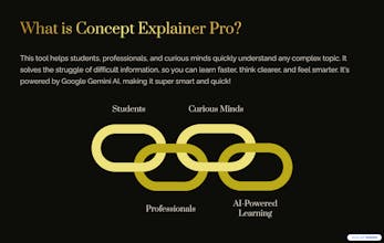 Concept Explainer Pro AI C. Extension gallery image