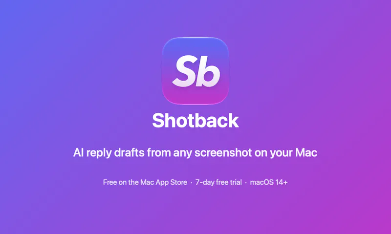 Shotback screenshot 1