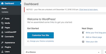 LockDown WP gallery image