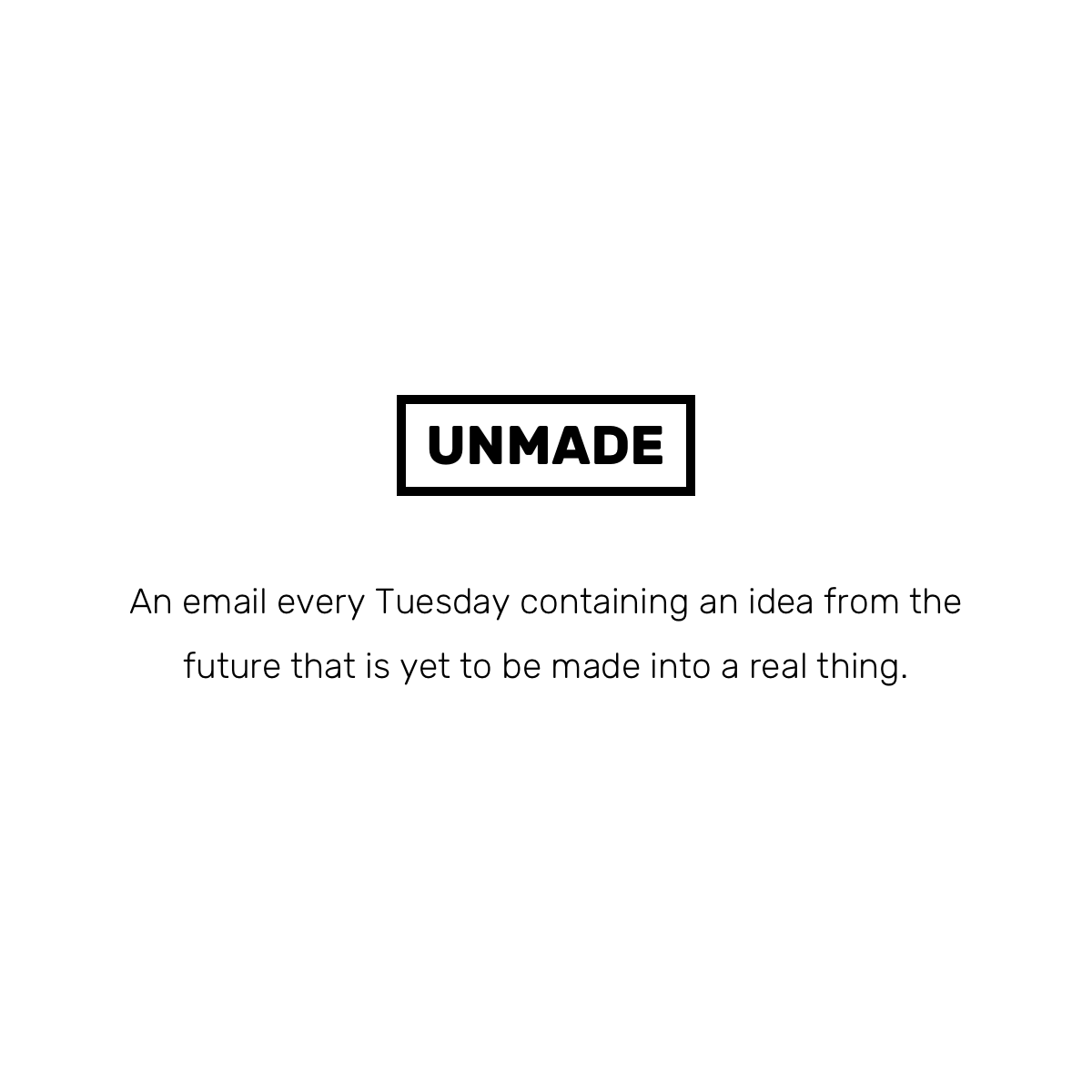 Unmade gallery image