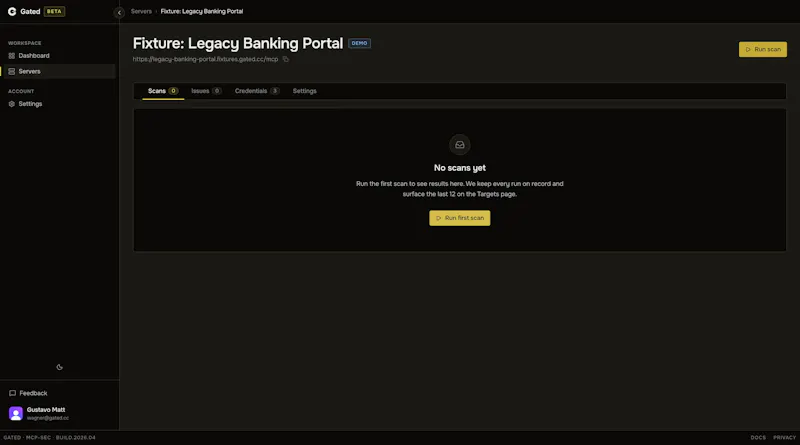 Gated screenshot 1