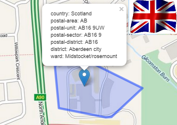 A Postal Boundaries API gallery image