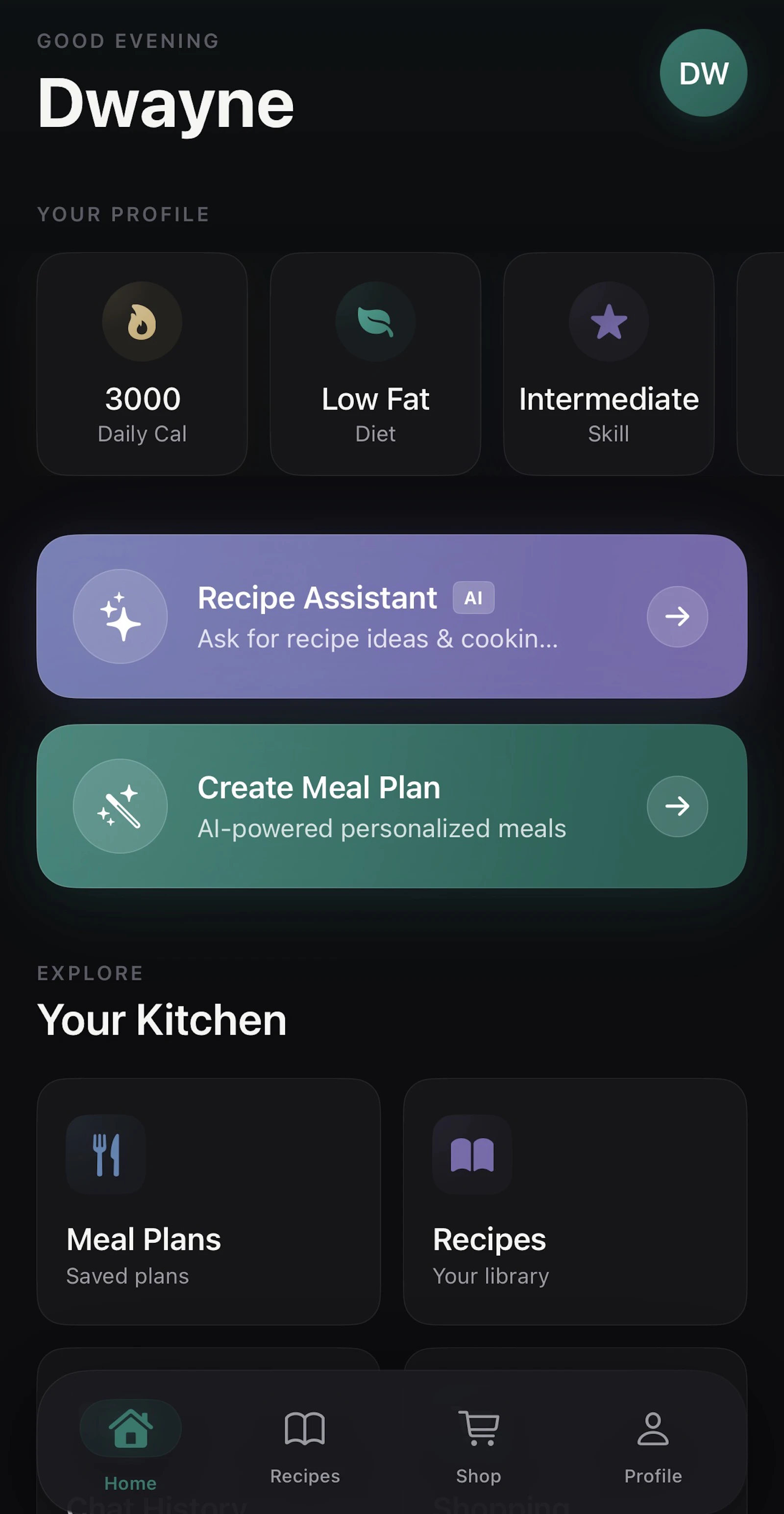 MealCraft screenshot 1