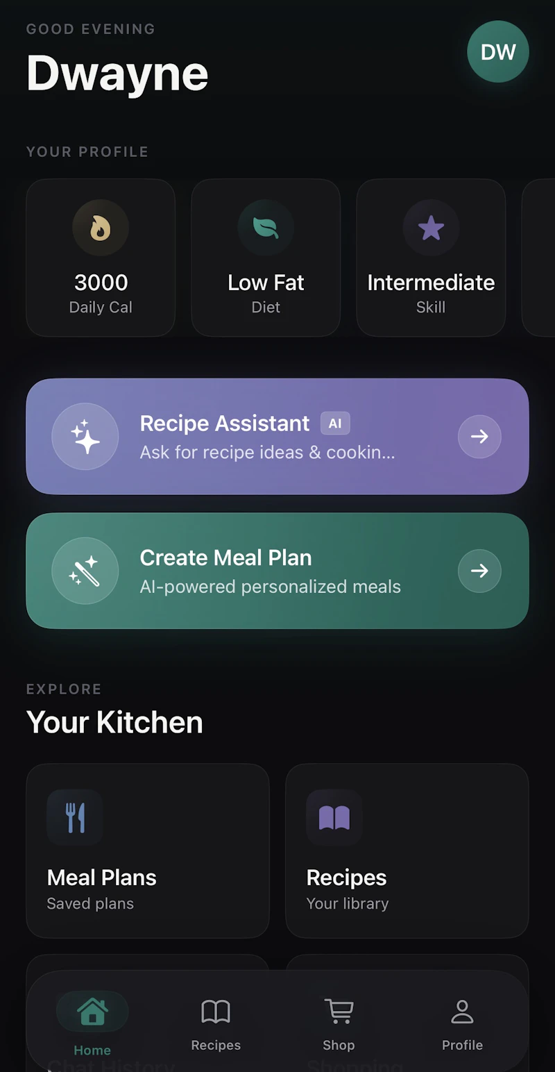 MealCraft screenshot 1