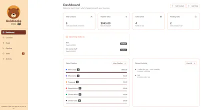 Goldilocks CRM gallery image