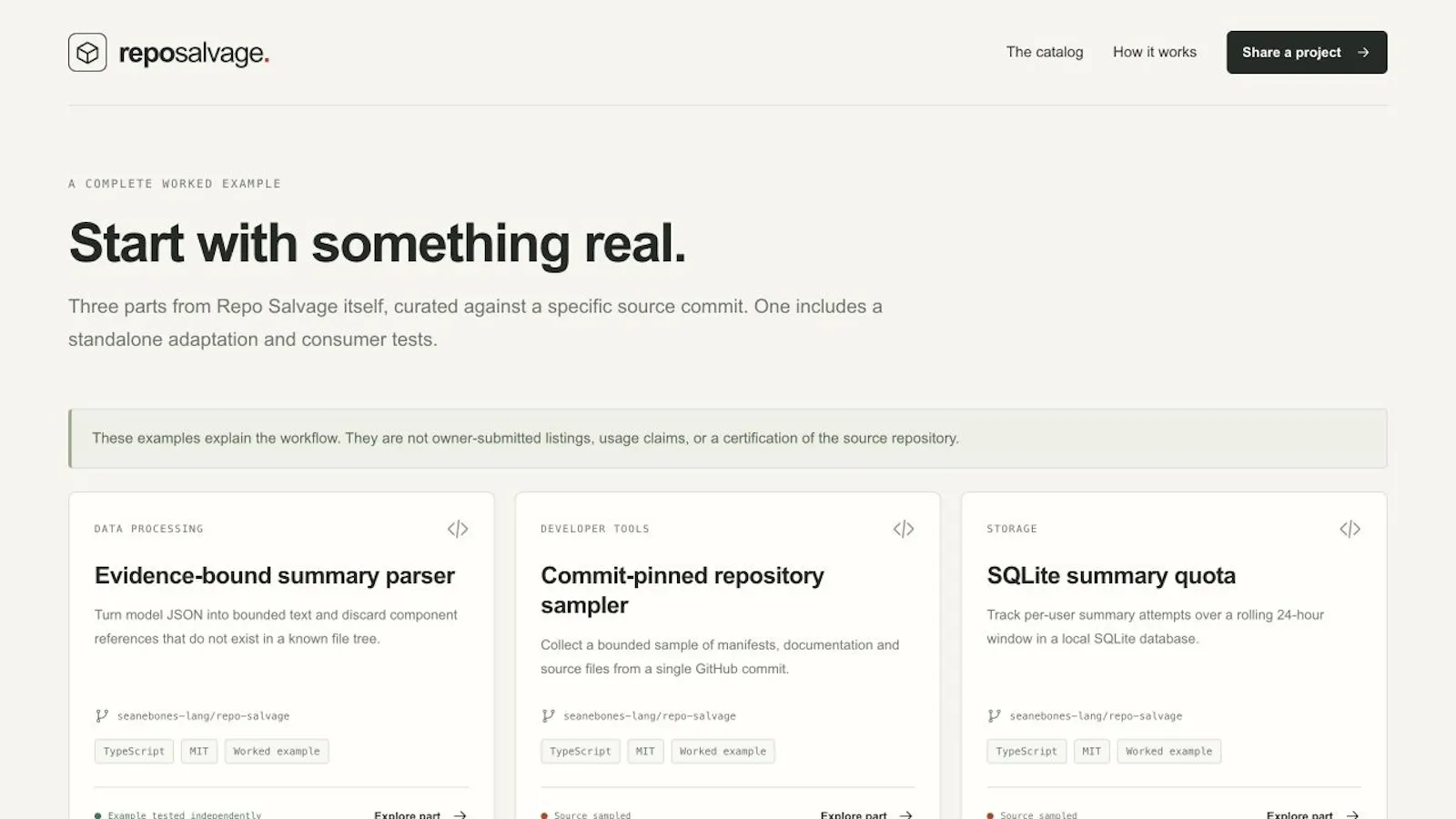 Repo Salvage screenshot 2