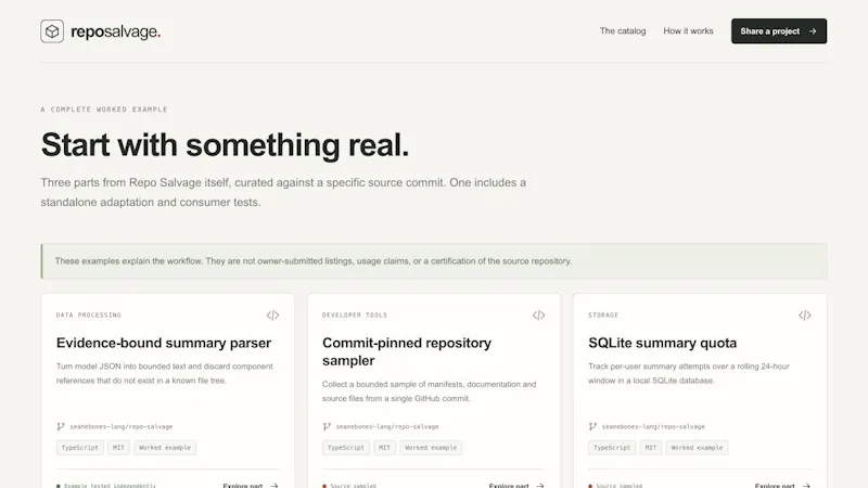 Repo Salvage screenshot 2