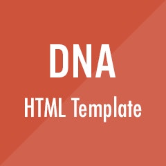 DNA – One Page HTML Template