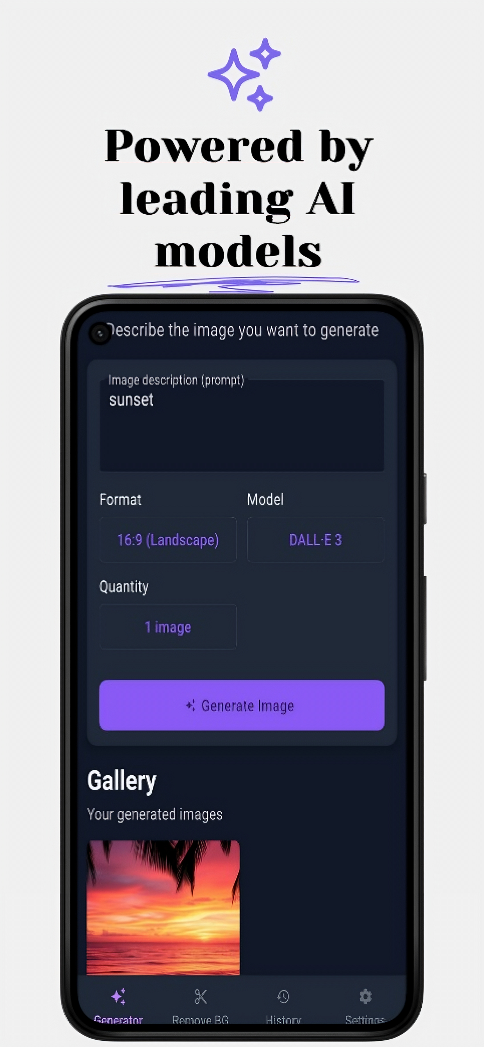 Dallie AI Generator: AI Art Studio gallery image