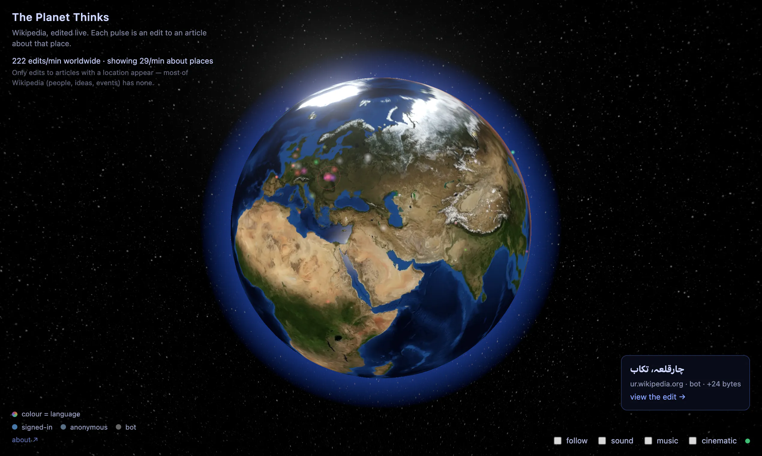The Planet Thinks gallery image