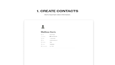 Sales CRM & Project Manager gallery image