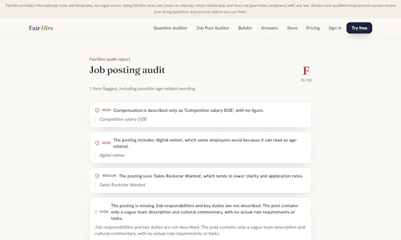 FairHire screenshot 5