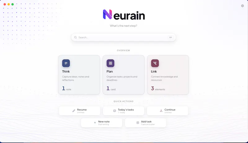 Neurain screenshot 1