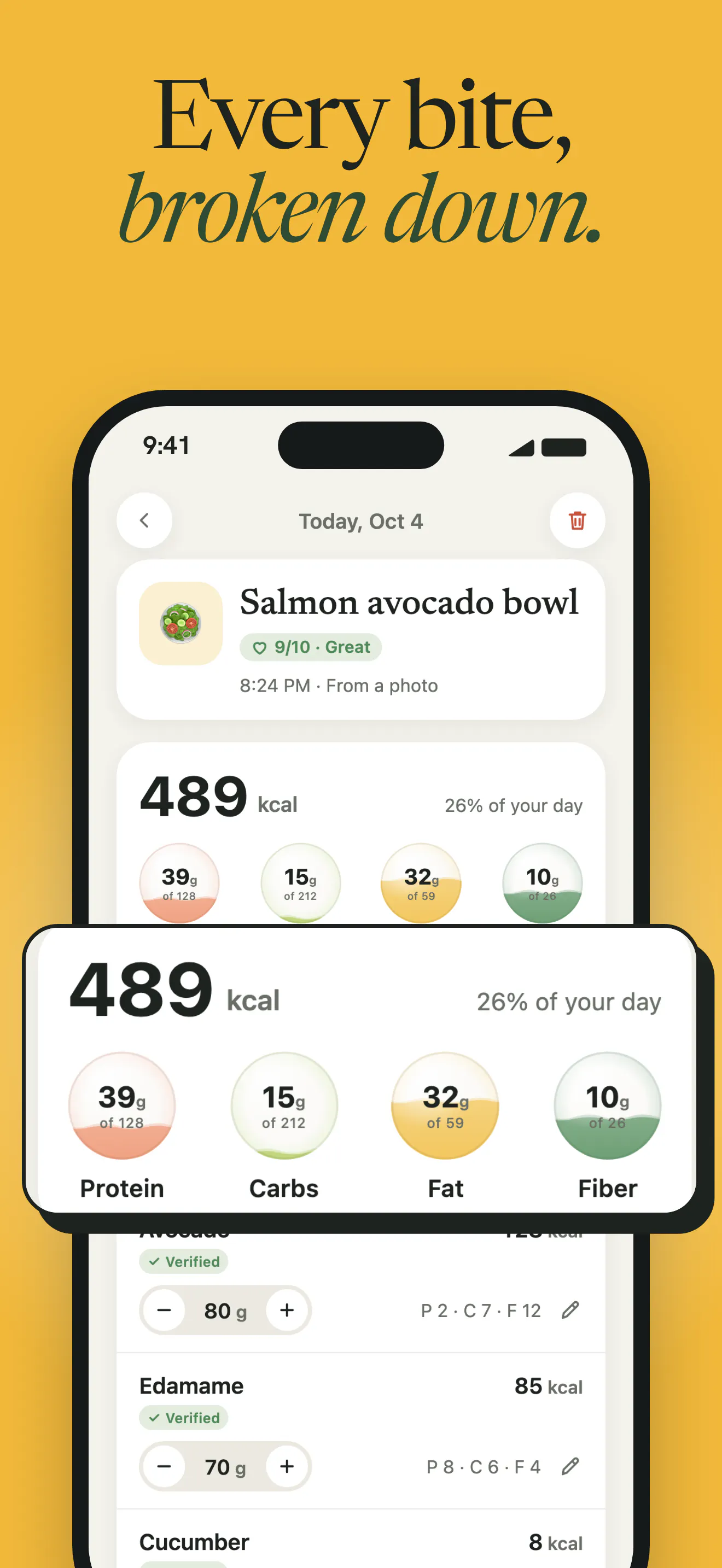 Thymi :AI Calorie tracker & Food planner gallery image