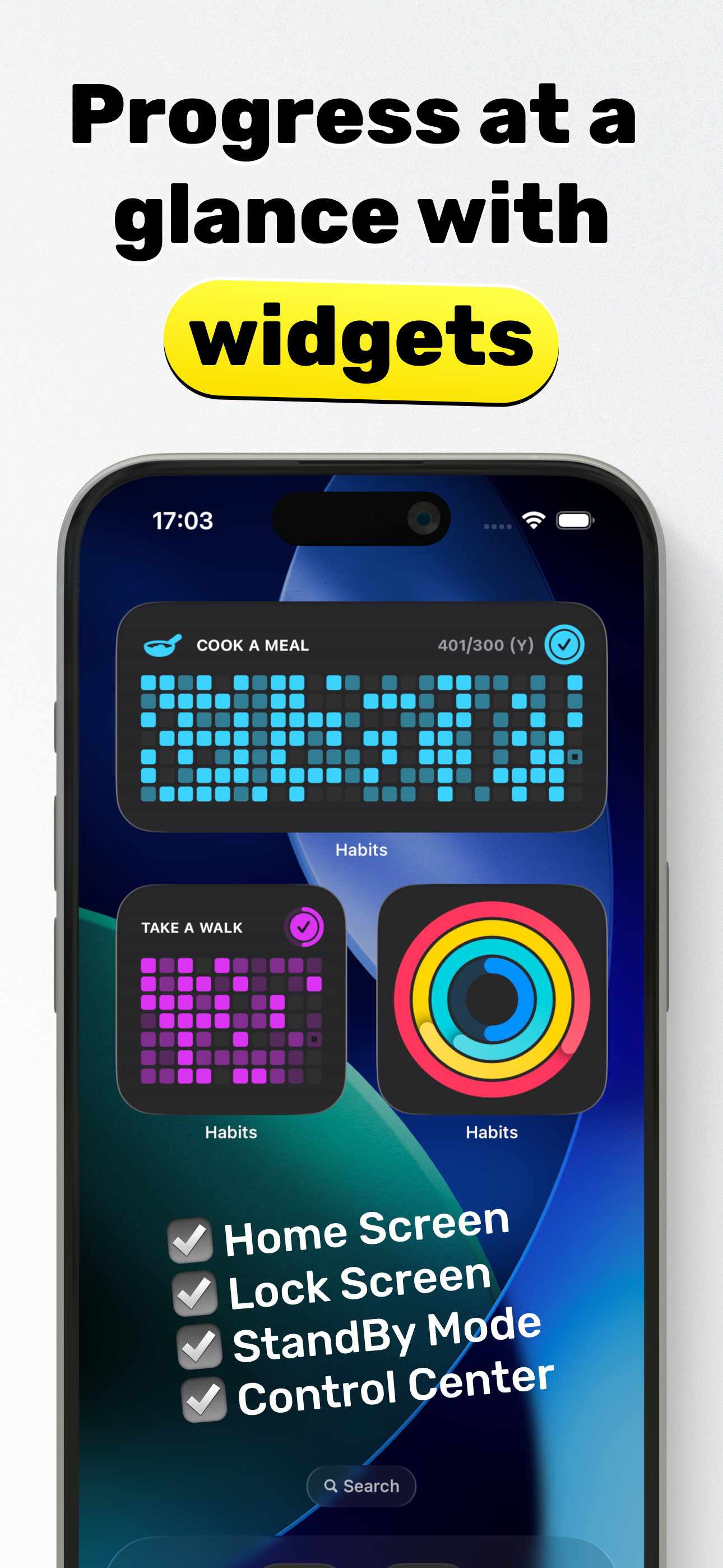 Habit Tracker Grid - Screenshot 2 showing product features and functionality