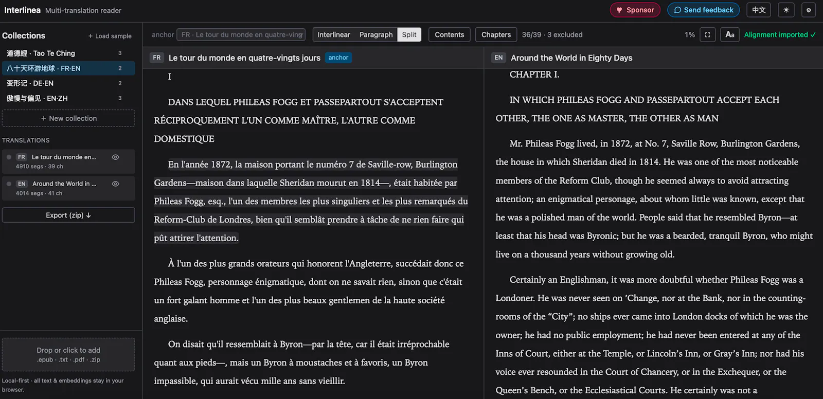Interlinea screenshot 3