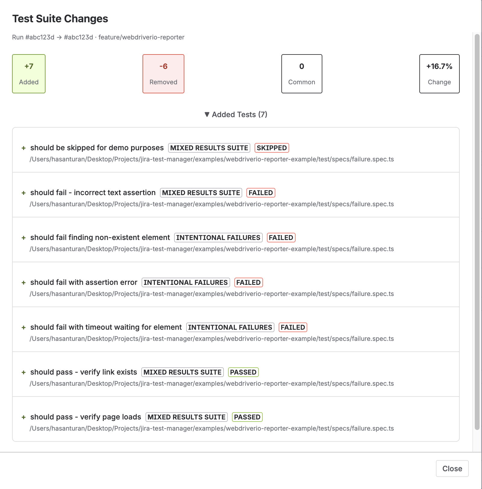 Testream gallery image