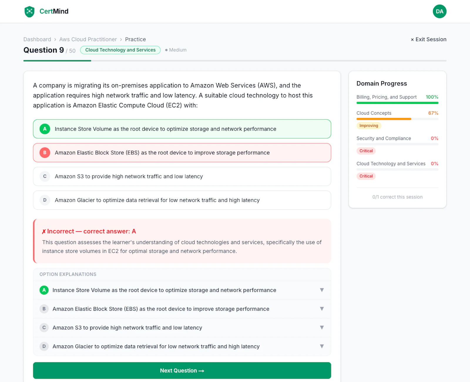 CertMind screenshot 3