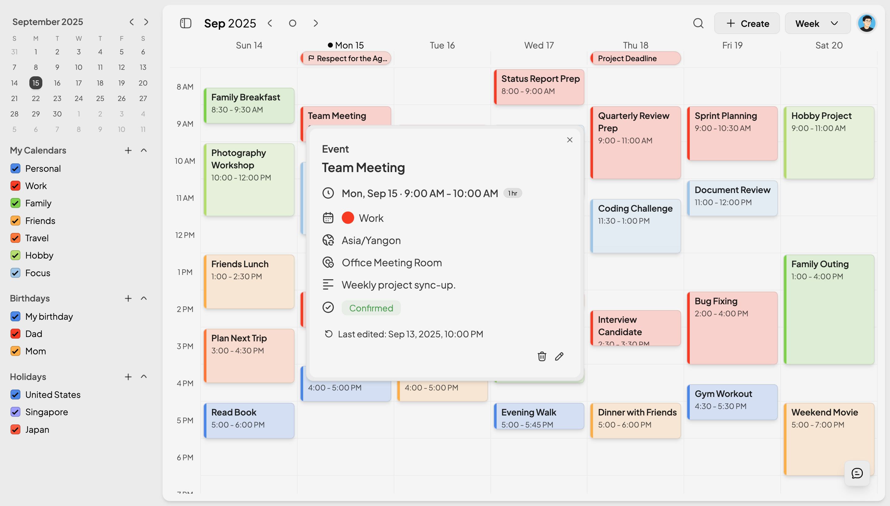 Média Trente calendrier - Le meilleur calendrier d'IA pour organiser votre travail et votre vie. 2