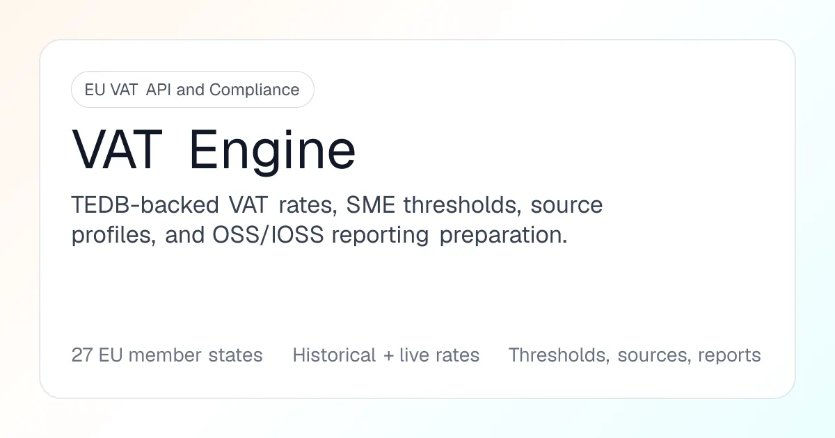 VAT Engine gallery image