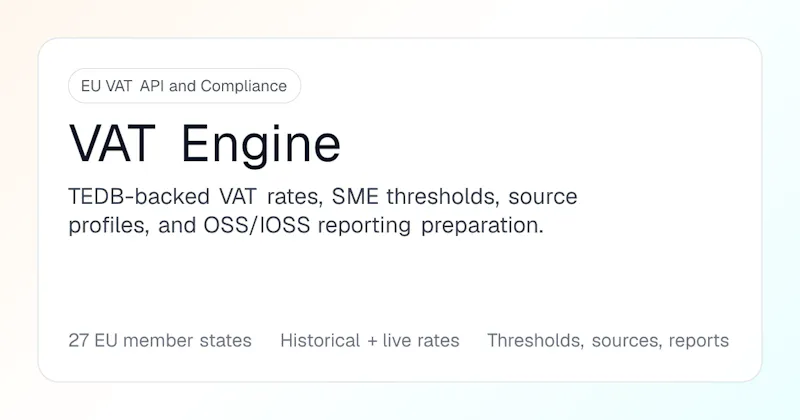 VAT Engine screenshot 1