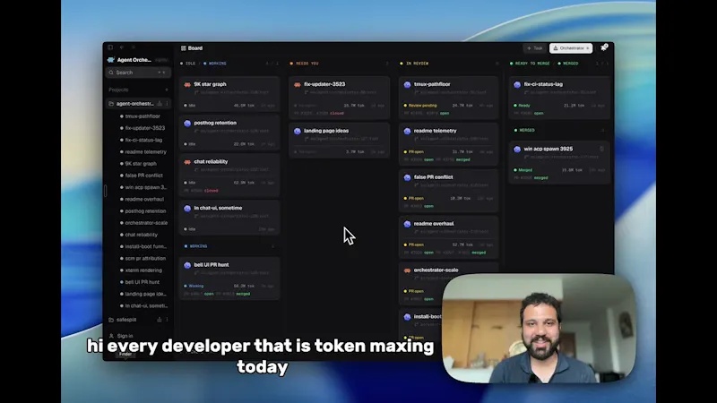 Agent Orchestrator screenshot 1 (video preview)