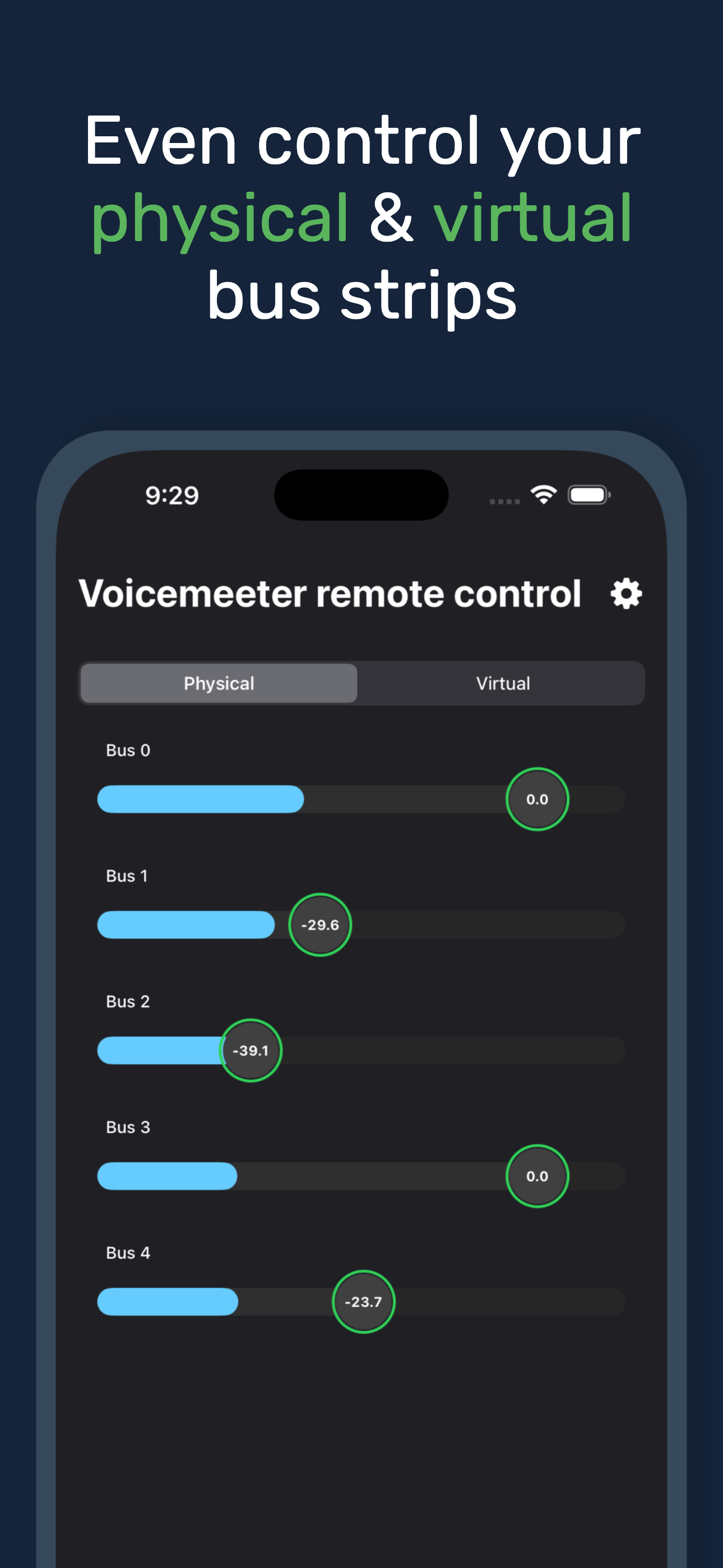 Media Kiểm soát từ xa Voicemeeter - Điều khiển từ xa thiết lập âm thanh của bạn qua mạng LAN 4