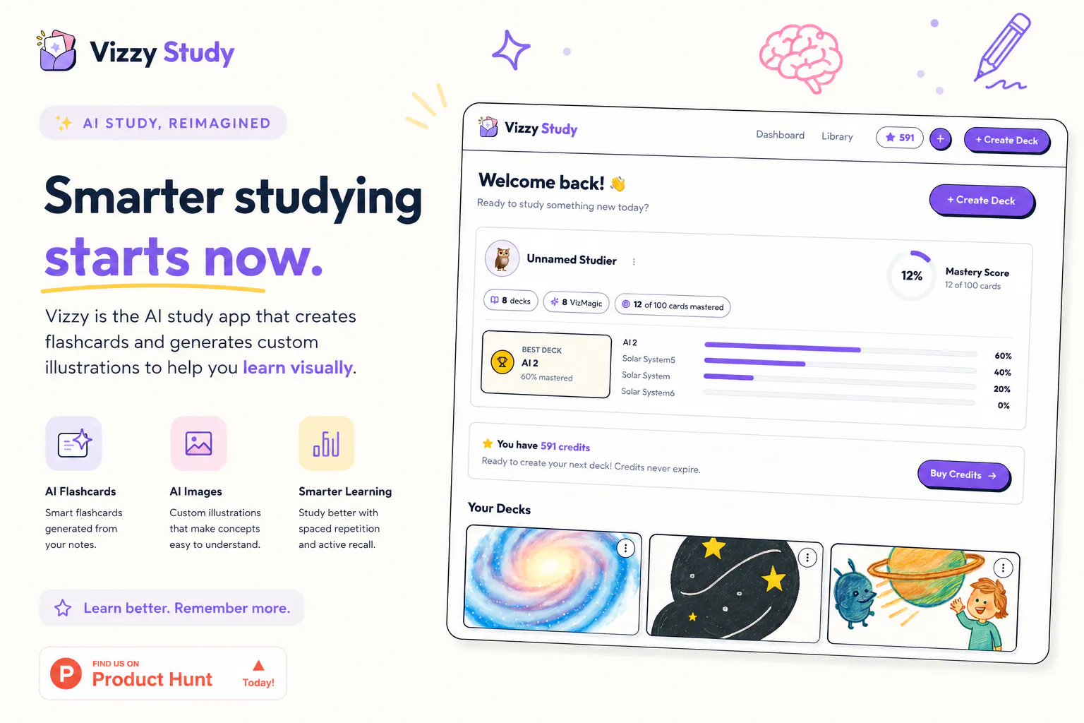 Vizzy Study 截图 2