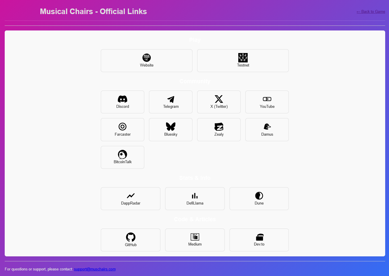 Musical Chairs gallery image