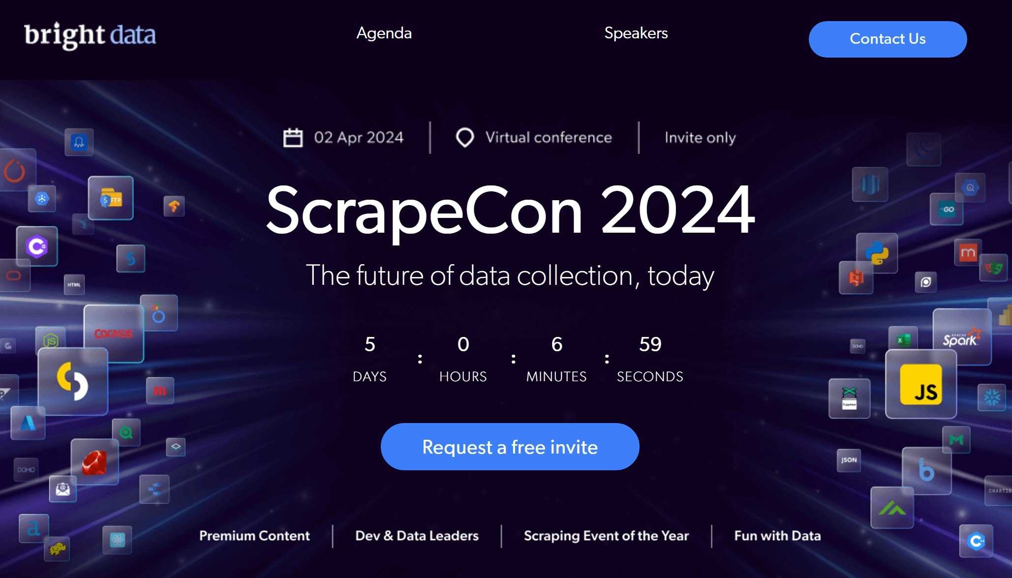 Mídia 2 de ScrapeCon - O futuro da coleta de dados