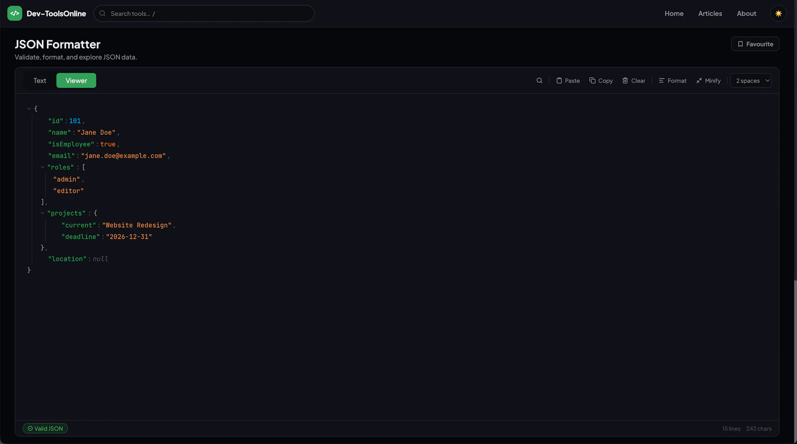 Better JSON Formatter screenshot 3