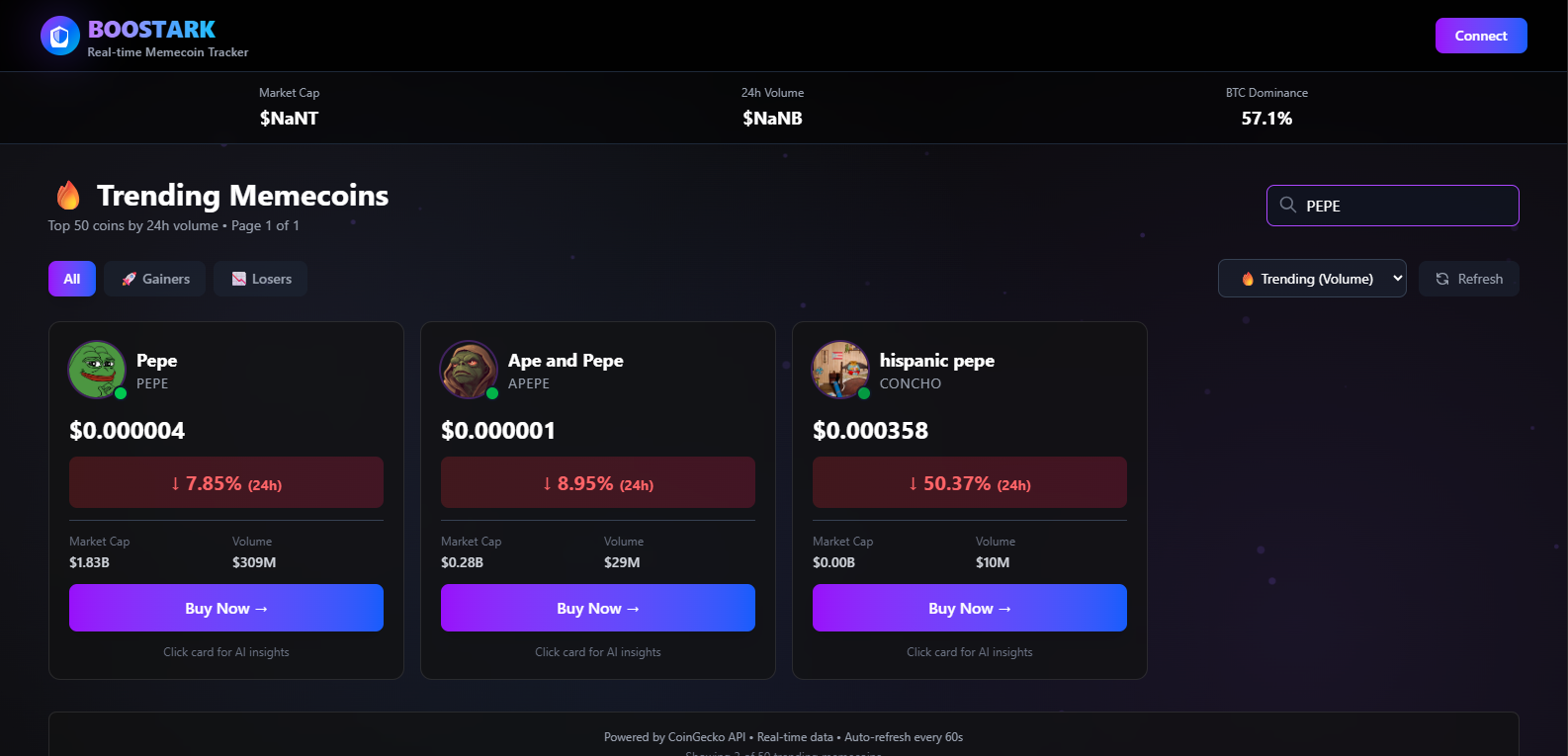 Boostark - Screenshot 2 showing product features and functionality