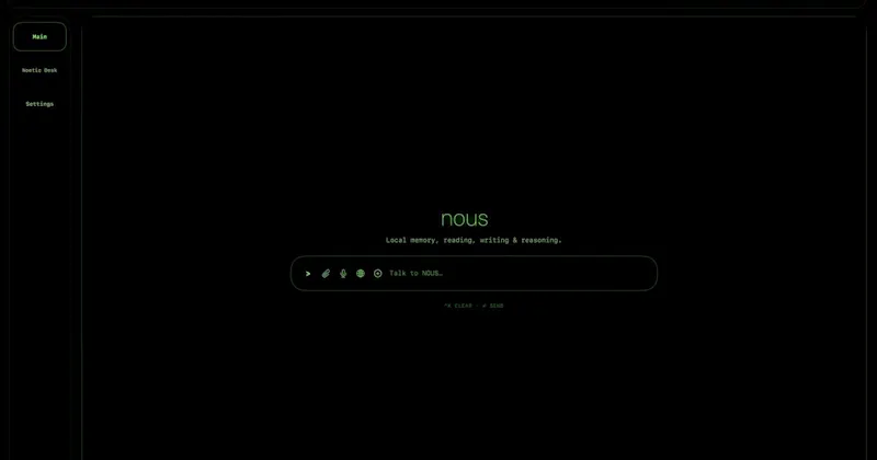 NOUS screenshot 2