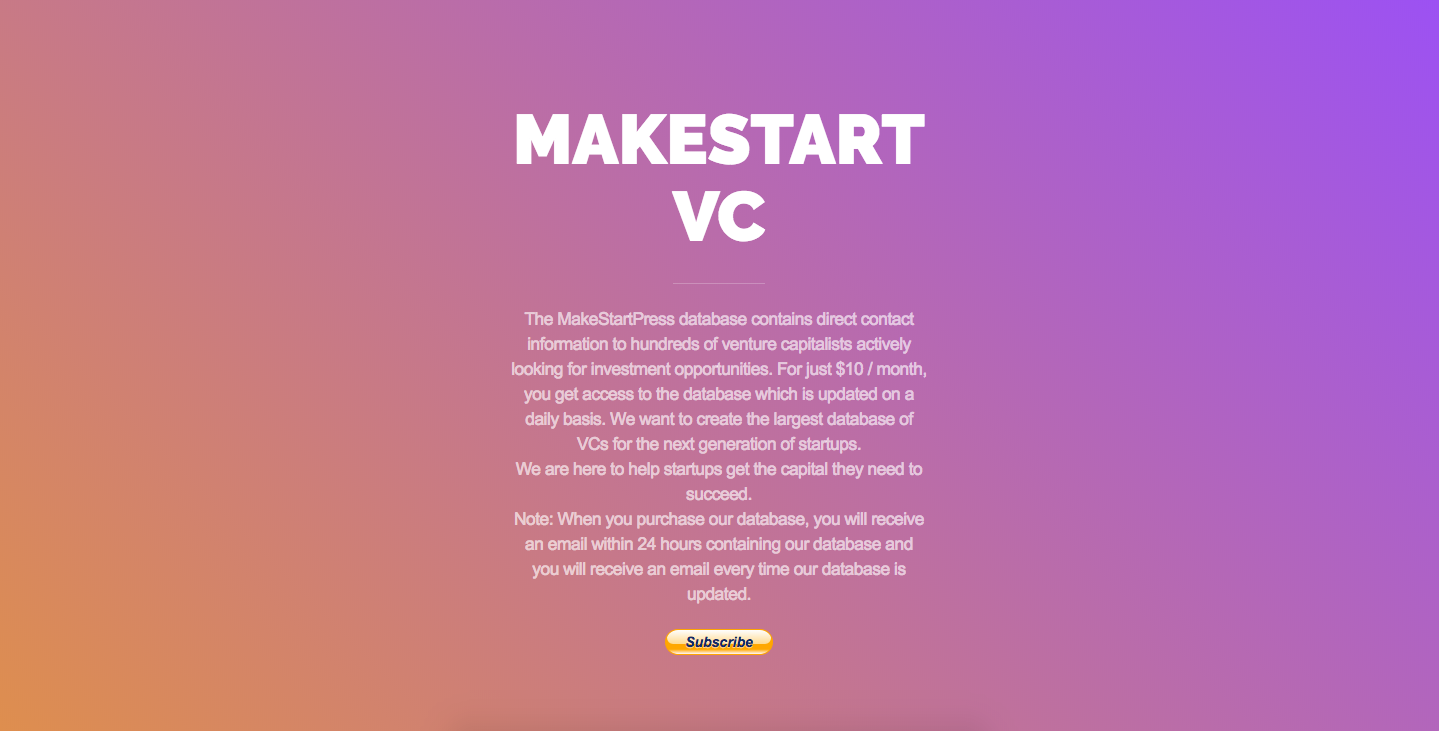 Make Start VC gallery image