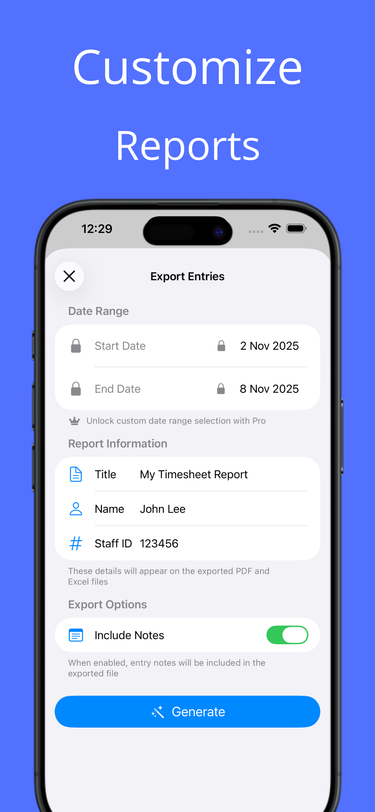 Hours Tracker - HourStreaks gallery image
