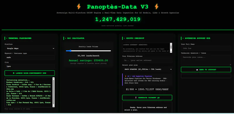 Panoptès screenshot 3