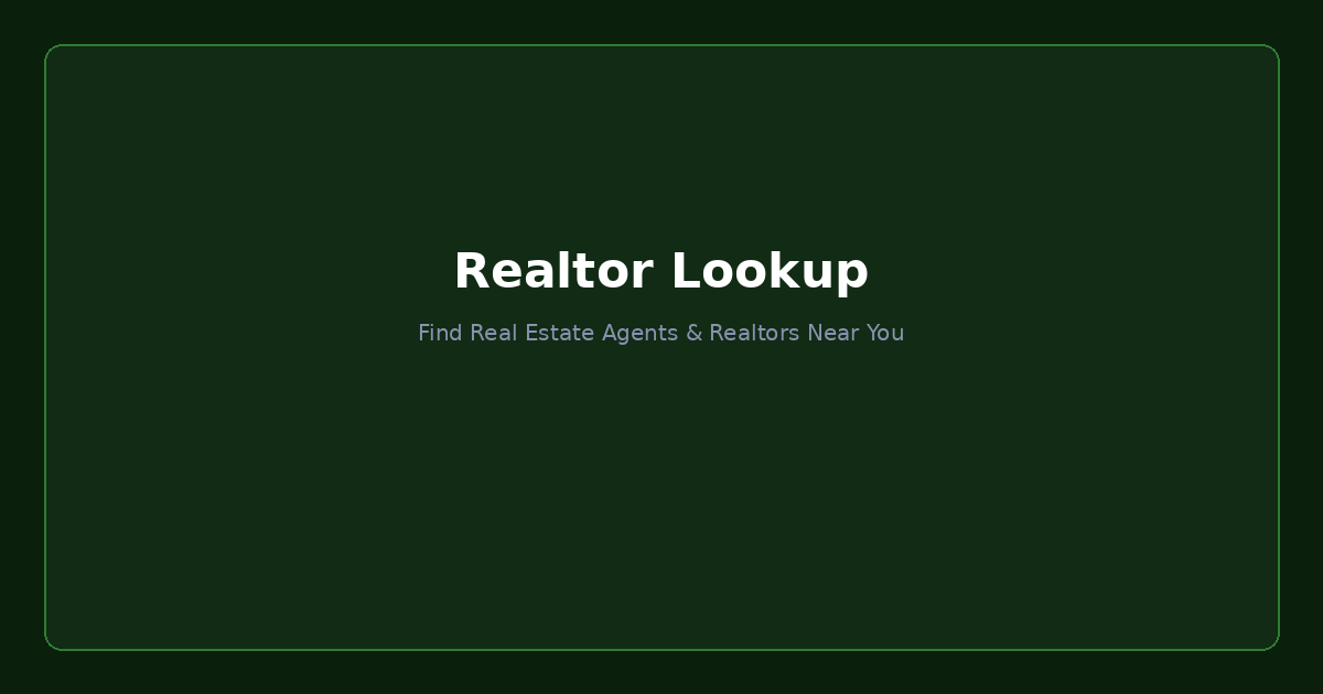 Realtor Lookup gallery image