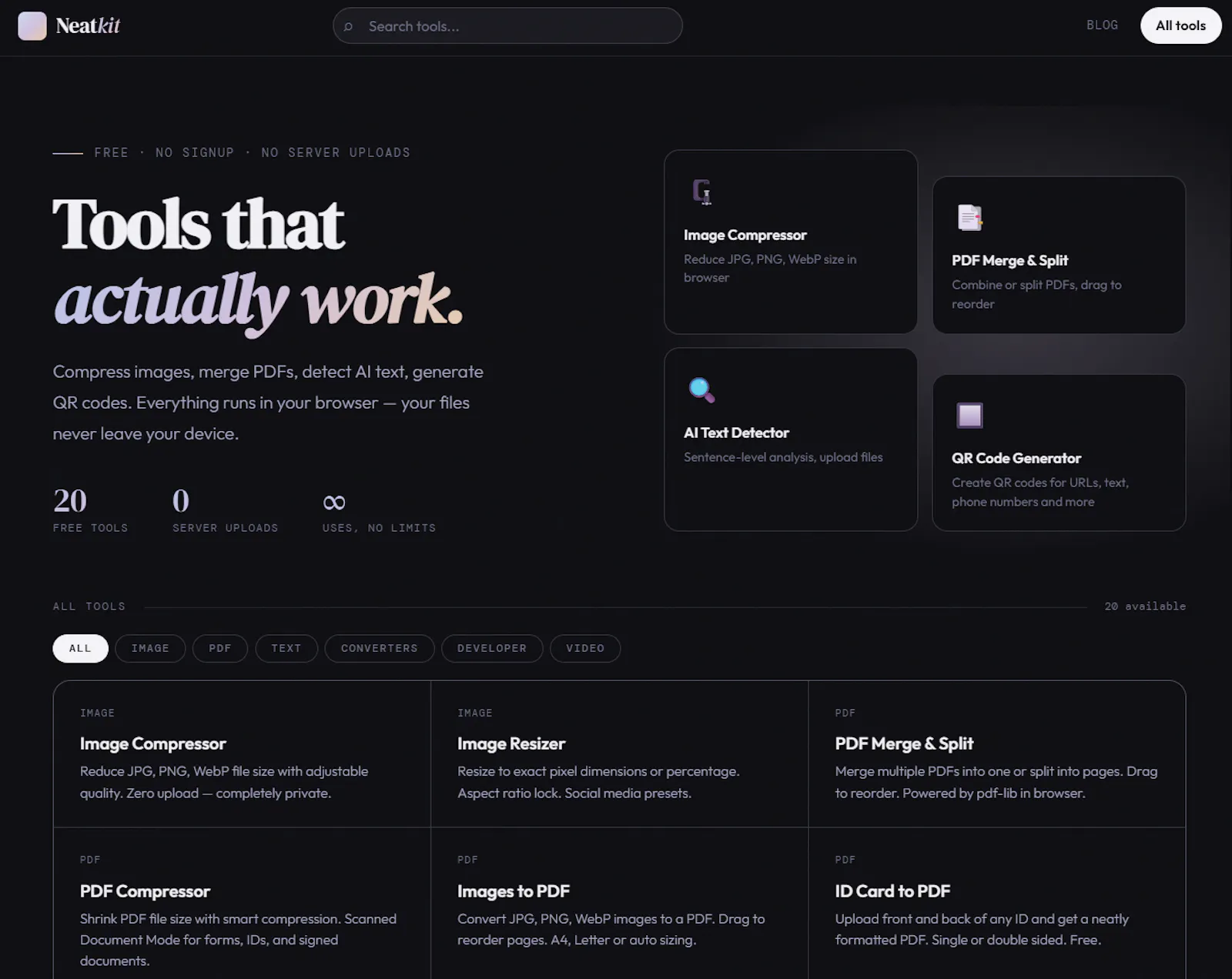 NeatKit screenshot 1