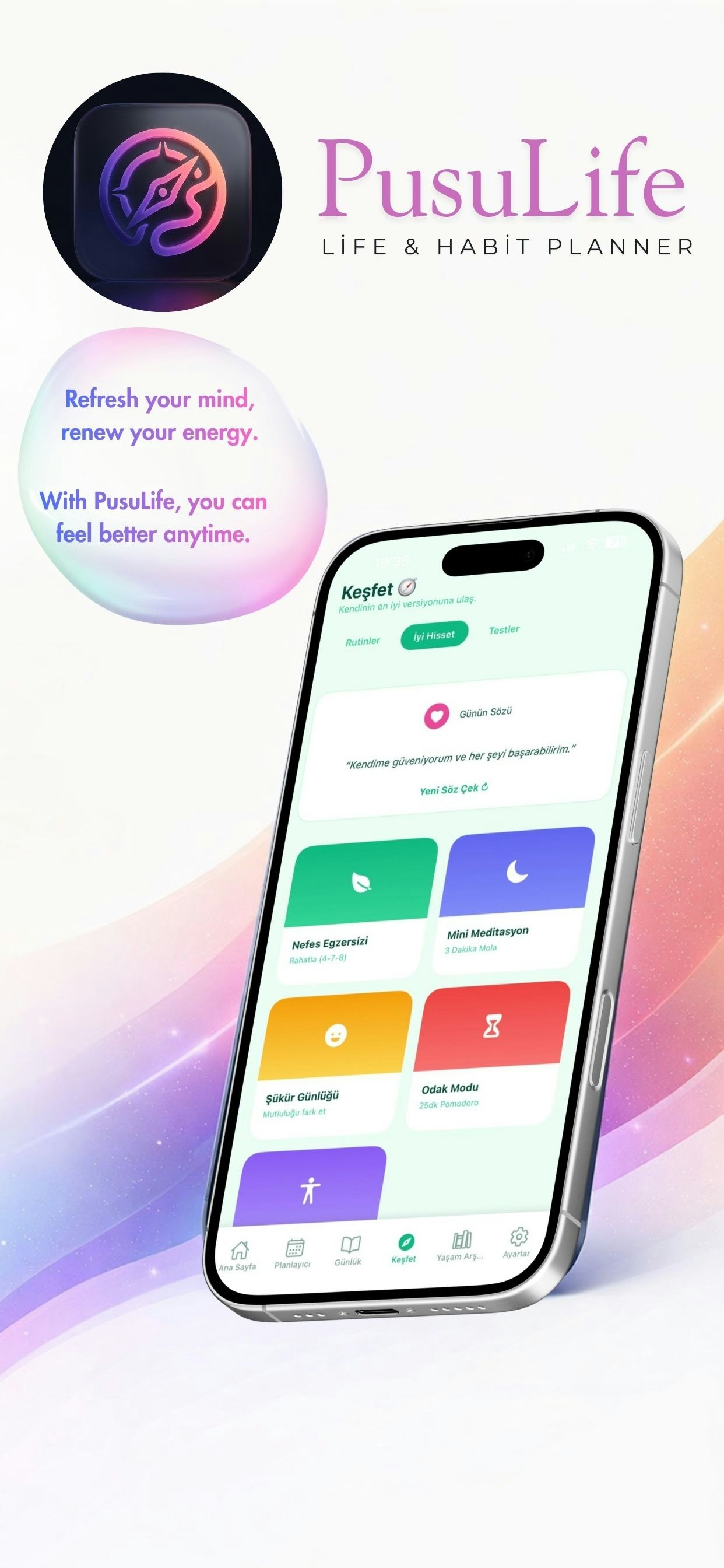 PusuLife – Smart Daily Planner - Screenshot 5 showing product features and functionality
