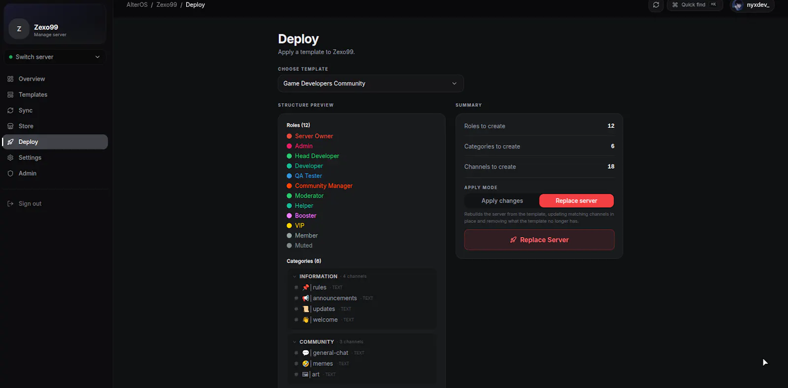 AlterOS screenshot 3