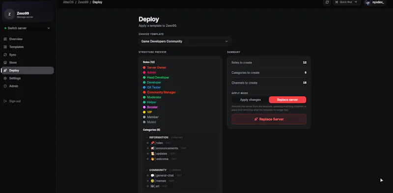 AlterOS screenshot 3