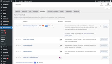Wordpress Crypto Plugin gallery image